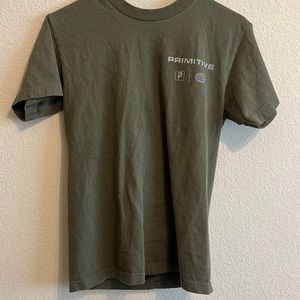 GREEN PRIMITIVE GRAPHIC